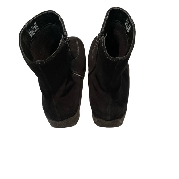 Clark’s Ashlyn Women’s Black Suede Leather Ankle Boot/Bootie Size 10M - Picture 5 of 10